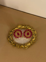 Gulabari Floral Studs