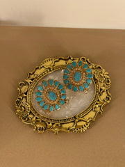 Gulabari Floral Studs