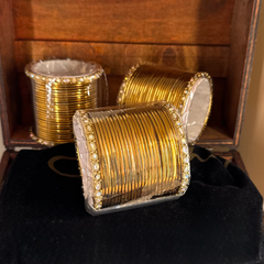 Kundan Karay Bangles