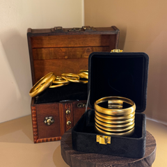 Mughal Gold Bangle Set